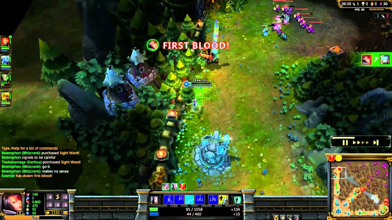 1 HP turnaround kill!