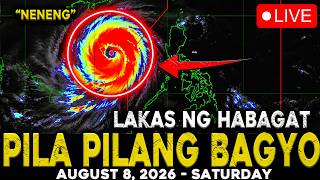 AUGUST 8 2026 MAY BAGONG MGA BAGYO SA NA NABUBUO SA KANLURAN AT SILANGAN NG BANSA HABAGAT LALAKAS