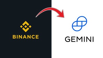 Binance To Gemini - How To Withdraw Crypto From Binance To Gemini