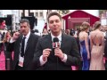 Chris trondsen shows us the oscar red carpet set up