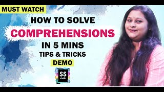 How to Solve Comprehensions in less than 5 minutes in NIFT GAT Entrance Exam