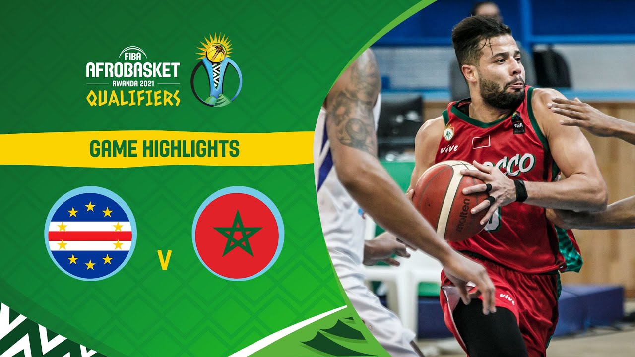 Cape Verde Morocco Highlights FIBA Afrobasket 2021 Preliminary