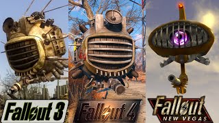 ED-E Eyebot Companion in Every Fallout - FNV, FO4, FO3