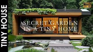 Tiny House with Secret Garden Oasis | Sustainable Living & Backyard Retreat Tour
