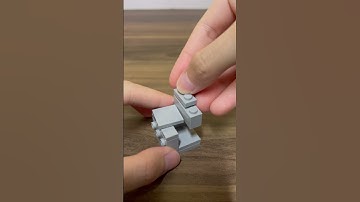 Building a working mini Lego soda machine