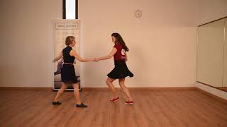 Lindy Hop Vocabulário • Basic Triple Steps with Turns