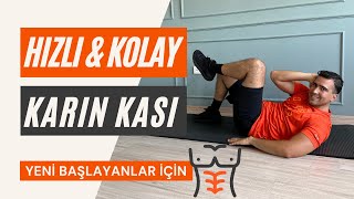 9 Dakikada Evde Karın Kası Yapın Yeni Başlayanlar Için Karın Egzersizleri