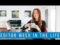 BOOK EDITOR WORKWEEK VLOG | Enchanted Ink Publishing | Natalia Leigh