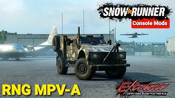 New Trucks RNG MPV-A In SnowRunner Phase 5 Update