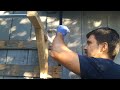 Как сделать настенный турник из дерева своими руками DIY how to make wooden  pull up bar