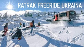 Ratrak Freeride Ukraina - Dragobrat Catskiing