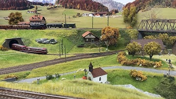 Masterpiece in Rail Transport Modeling: A Multi Level Model Railroad Layout in HO scale