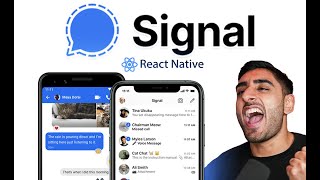 Let's build SIGNAL with REACT NATIVE! (Navigation, Expo & Firebase)