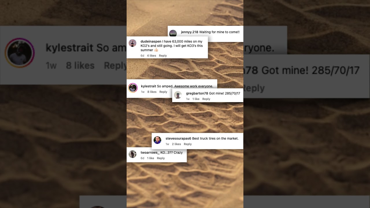 Fan Reactions | BFGoodrich All-Terrain T/A KO3 Tire