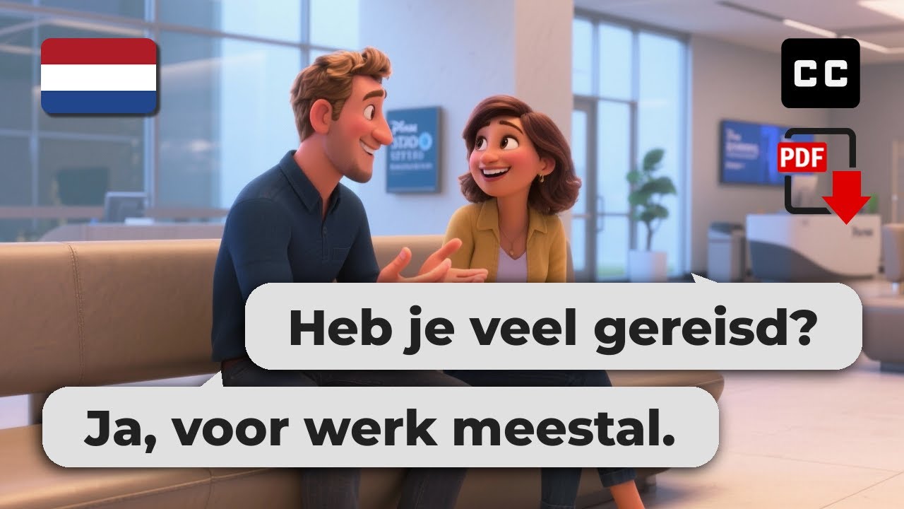 Learn Dutch with Real Conversations – 🗣️ Talking About Work & Life (A2-B1)