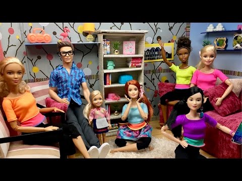 ❤️Barbie Ailesi❤️ 1.Bölüm - Türkçe Barbie Videoları İzle