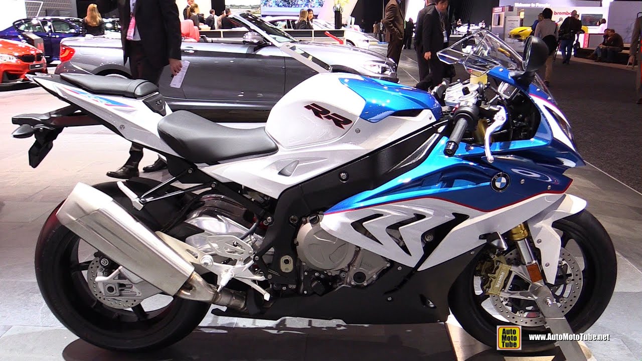 2016 BMW S1000RR - Walkaround - 2016 Detroit Auto Show - YouTube