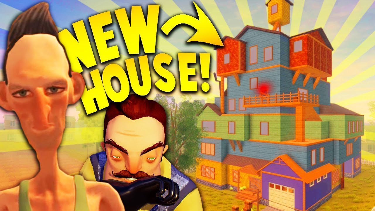roblox download HELLO NEIGHBOR'S BROTHER GOT A NEW UPDATED HOUSE! | Hello Neighbor Mobile Rip off (Angry Neighbor)