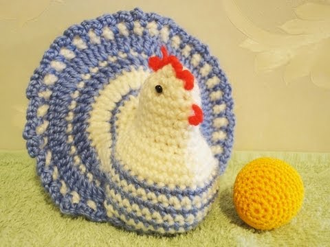 Схема вязания курицы крючком