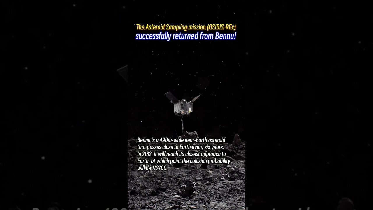The Asteroid Sampling mission (OSIRIS-REx) successfully returned from Bennu 
