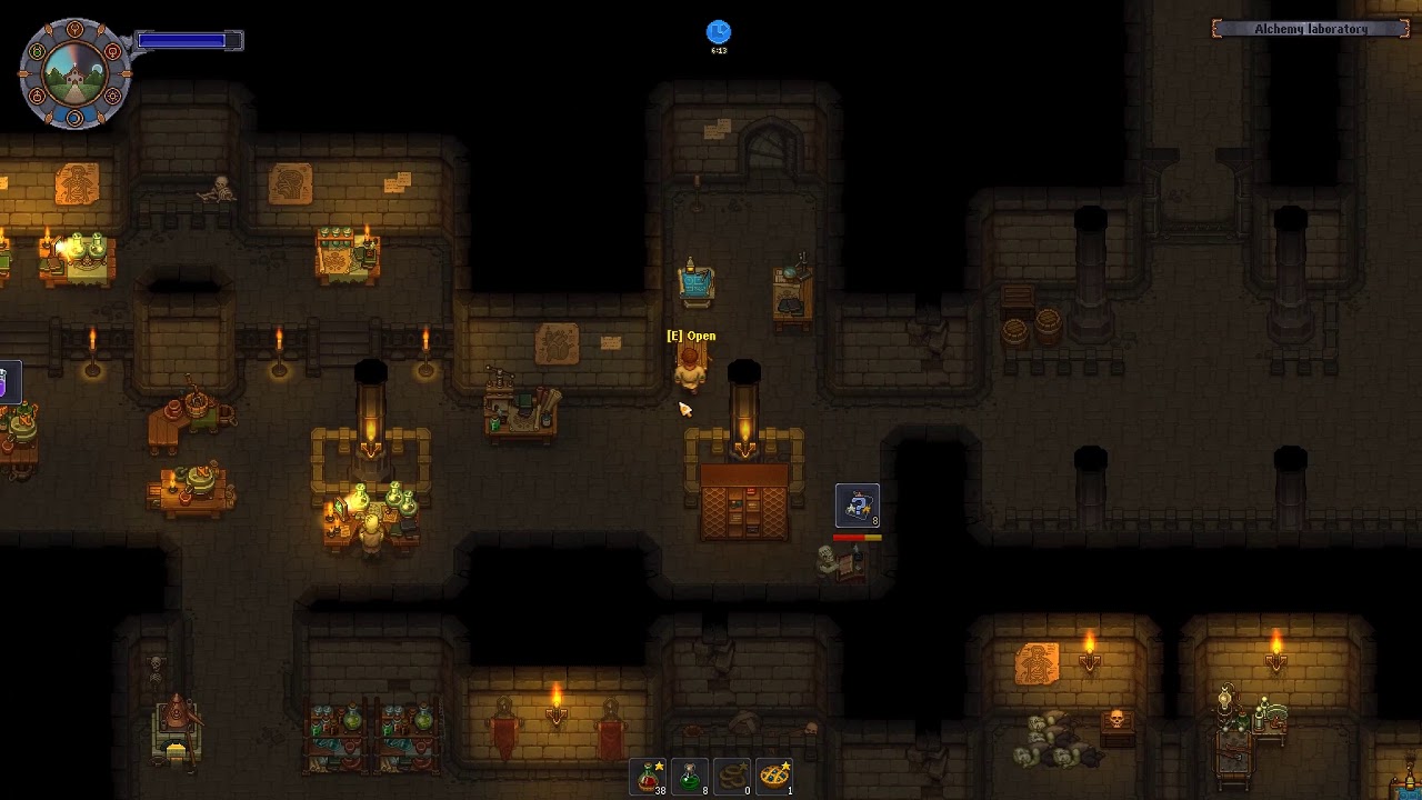 Graveyard Keeper E16 Dark Church Decoration YouTube