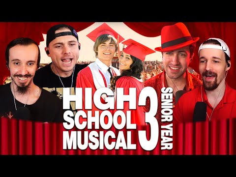 HIGH SCHOOL MUSICAL 3: SENIOR YEAR (2008) MOVIE REACTION!! - First Time Watching!