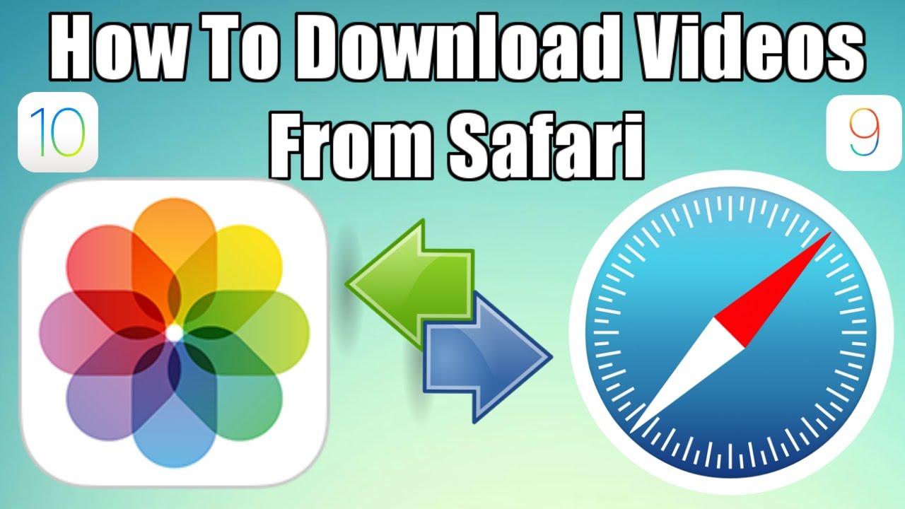 How To Download Videos From Safari To Camera Roll No Jailbreak No Computer iOS 10 and TechnoTr photo