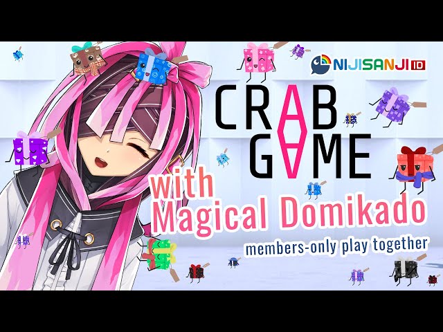 【Crab Game】Main bareng Magical Domikado!【 NIJISANJI | Derem Kado 】のサムネイル