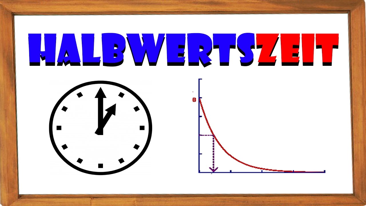 Halbwertszeit Von Cäsium 137 Halbwertszeit - einfache Erklärung 1 MIN + Beispielaufgaben |ElenAlina