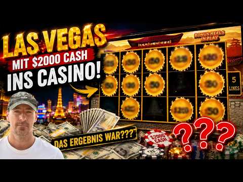 $2,000 in a LAS VEGAS Casino 🎰 Jackpot or Total Loss?!