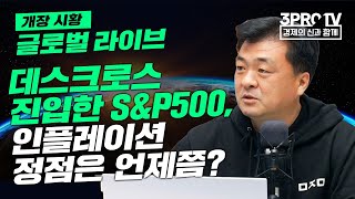 [글로벌 개장시황] 데스크로스 진입한 S&P500, 인플레이션 정점은 언제쯤? f.미국주식에미치다 장우석 부사장