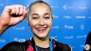 Elena Eremina (RUS) Interview - 2017 World Championships - All Around Final