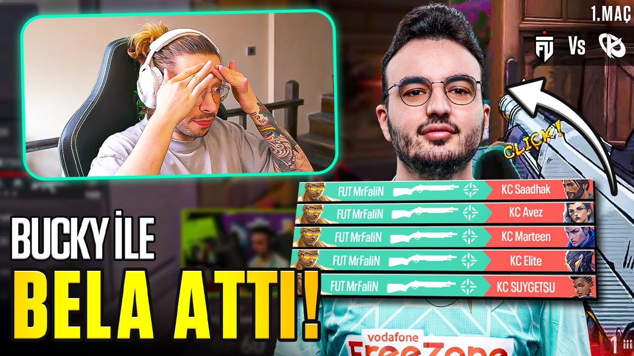 COMBATRY GÖZÜNDEN FUT VS KC | VCT EMEA 2025 Stage 1 | 1.MAÇ