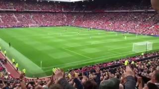 Manchester City Fans Chanting "We've Got Guardiola" at Old Trafford! Man United 1-2 Man City
