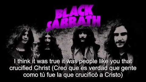 Black Sabbath "After Forever" English Spanish Subtitles