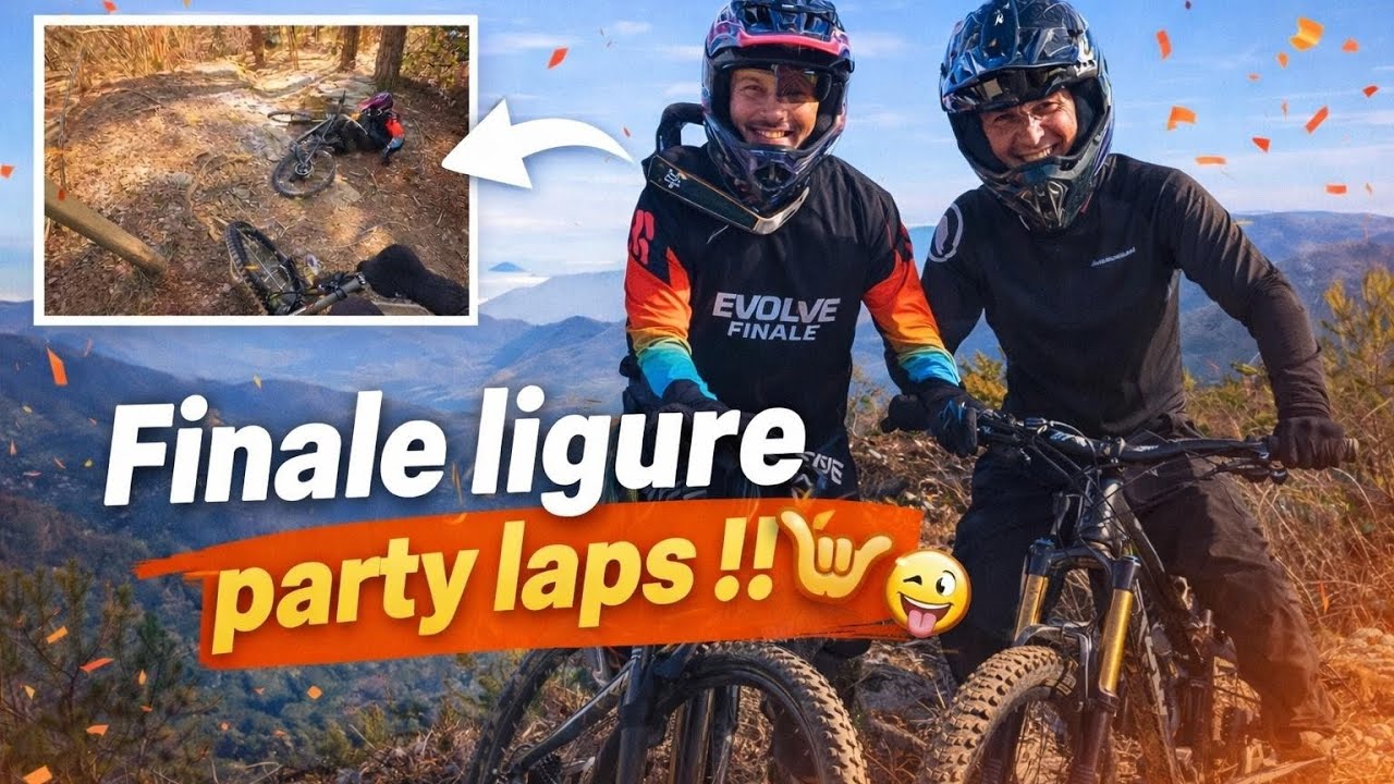 verspätete Party Laps in Finale Ligure#mtb#downhill#mtblife#Partylaps#gopro