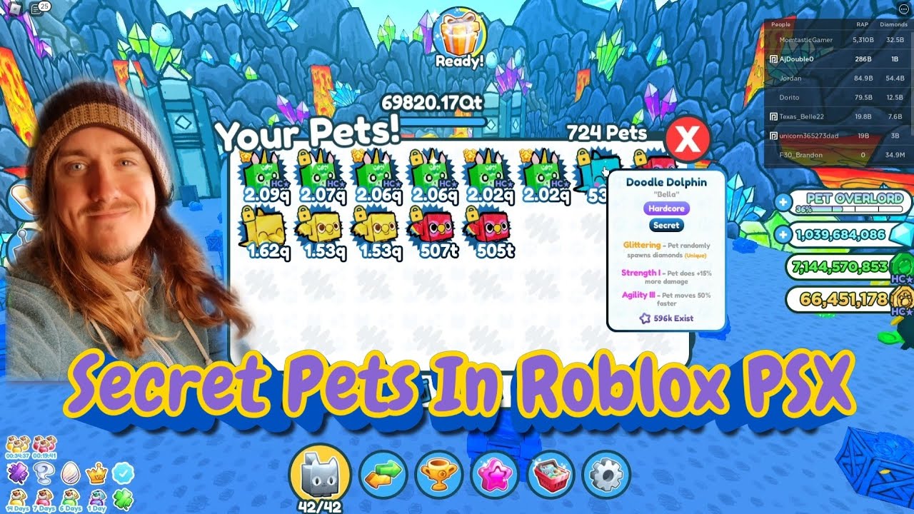 Secret Pets In Roblox PSX | Pet Simulator X - YouTube