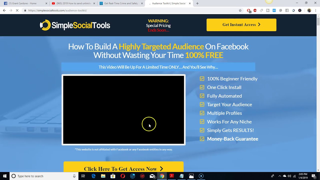Get Targeting Leads Daily With 2020 FB Script