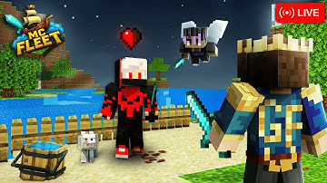 McFleet Server Base Tour + Cash Giveaway! 💰 Minecraft Live Stream🔴