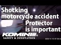 Customer Testimonial on Komine protective gear