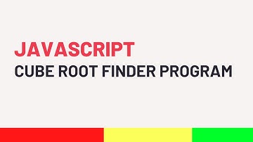 JavaScript Cube Root Finder Program | Simple JavaScript Program to Calculate Cube Root of a Number