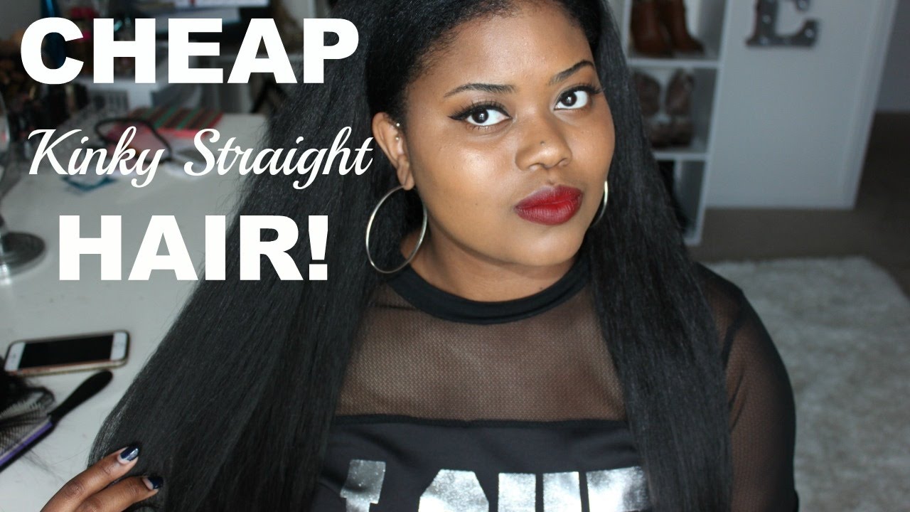 Weave On A Budget Bobbi Boss Forever Nu Kinky Perm Youtube
