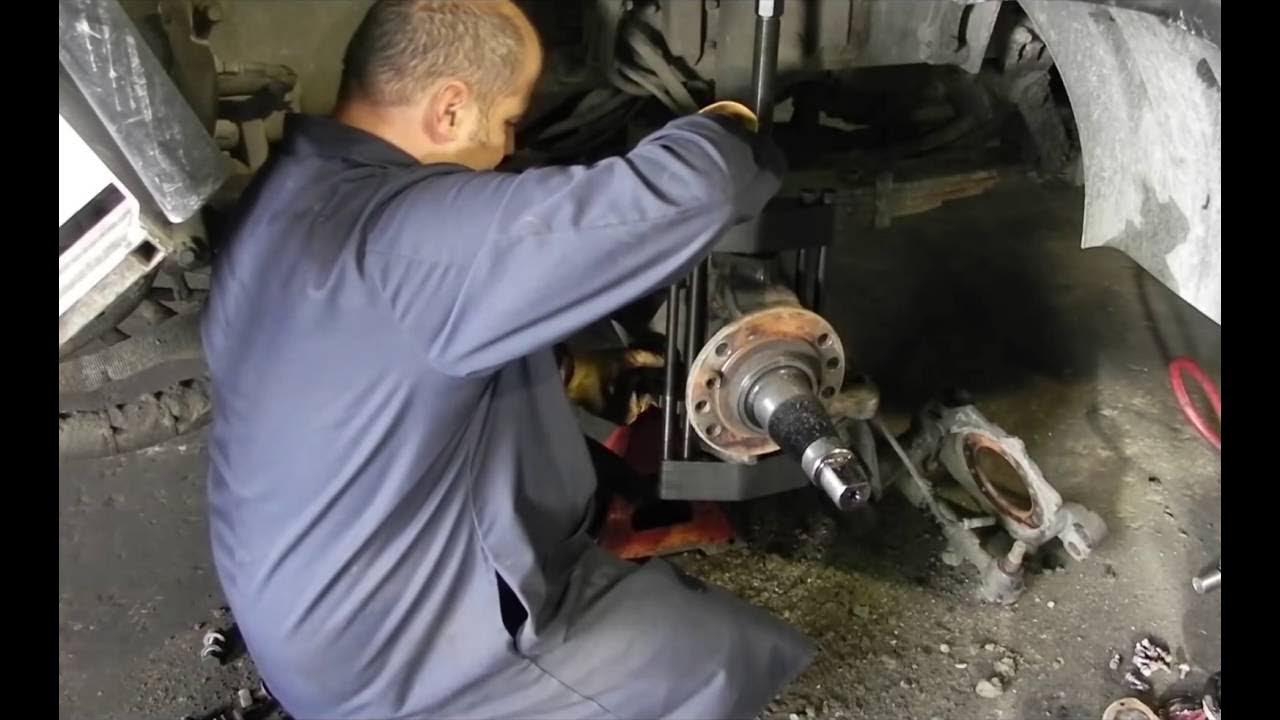 Tiger Tool Heavy Duty Manual King Pin Press Kingpin Removal YouTube