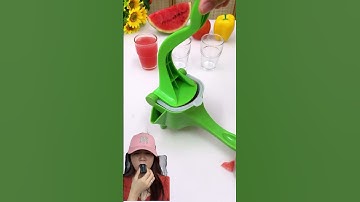Thumbnail of ALAT JUS BUAH PRAKTIS ⁉️JERUK SEMANGKA ANGGUR OKE 😍😱