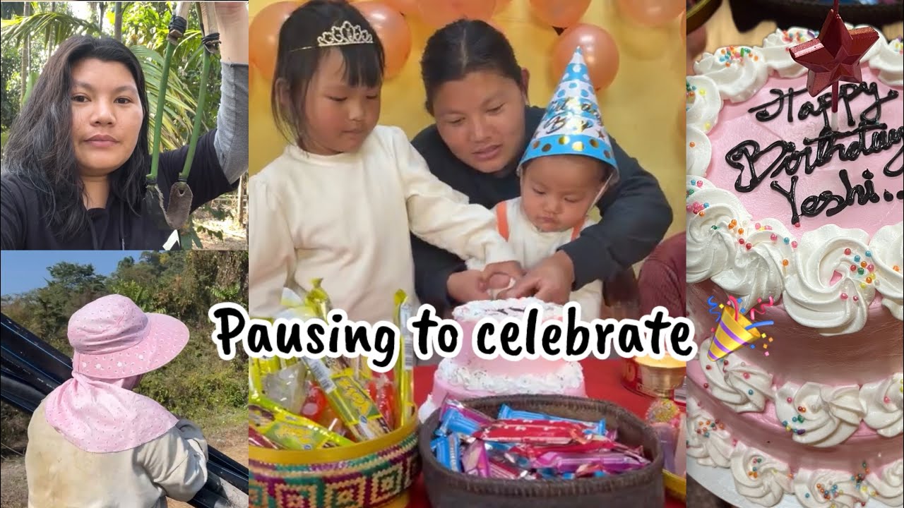 Celebrating Birthday Amidst Walks and Works in the Village