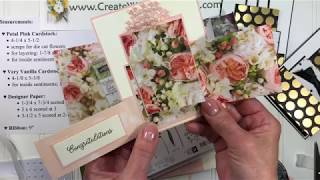 Fun Fold Congratulations Cake Card by Terri Gaines screenshot 4