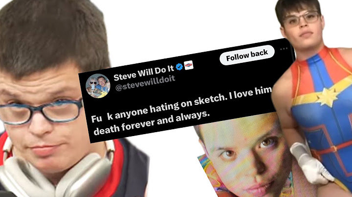 The Sketch situation is sad