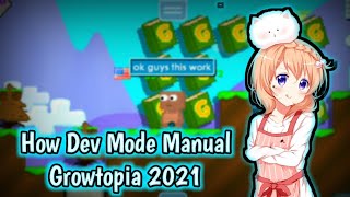 How Dev Mode In Growtopia 2021 | EzHax GT | Tutorial Hack