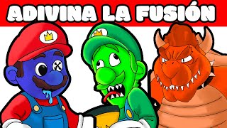 👨🏻 ➕ 🍄  ADIVINA LA FUSIÓN | MARIO BROS Y RAINBOW FRIENDS | JEGA TOONS