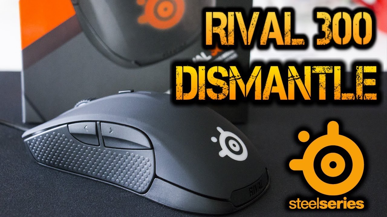 Steelseries Rival 300 Dismantle Disassembly Cable Replacement Repair By We Love Tech Stuff